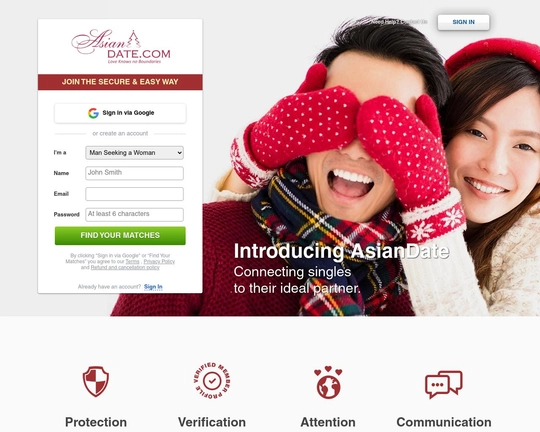 AsianDate.com Logo