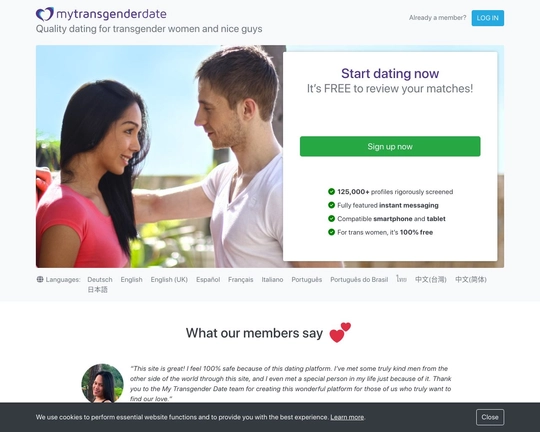 MyTransgenderDate.com Logo