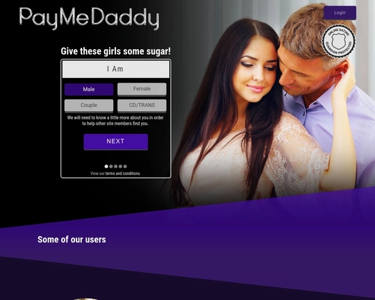 PayMeDaddy.com Logo