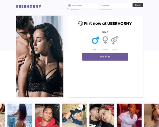 Uberhorny.com Logo