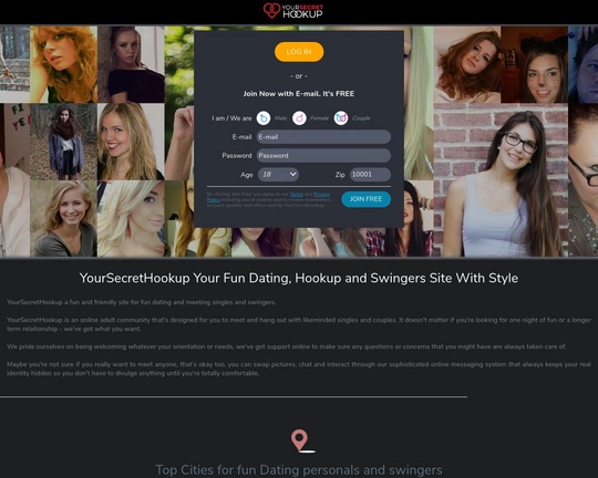 YourSecretHookup.com Logo